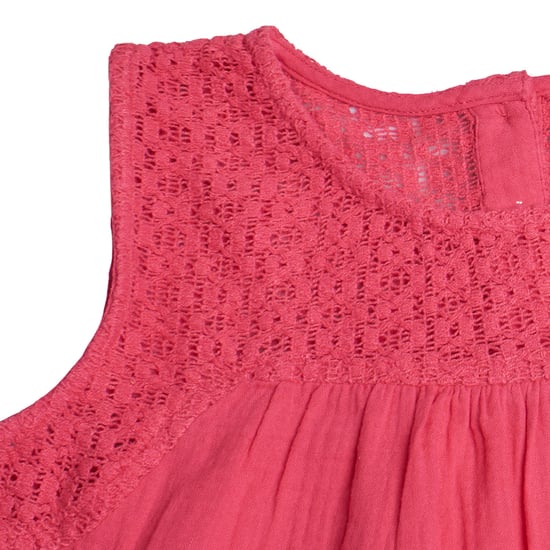 Blusa sin Mangas con Encaje 664326 para Niña - Image 3