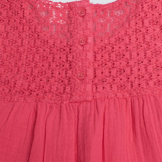 Blusa sin Mangas con Encaje 664326 para Niña - Image 4