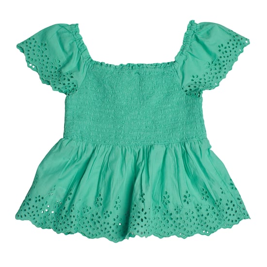Blusa Corta con Ojales Bordados 557992 para Niña - Image 3