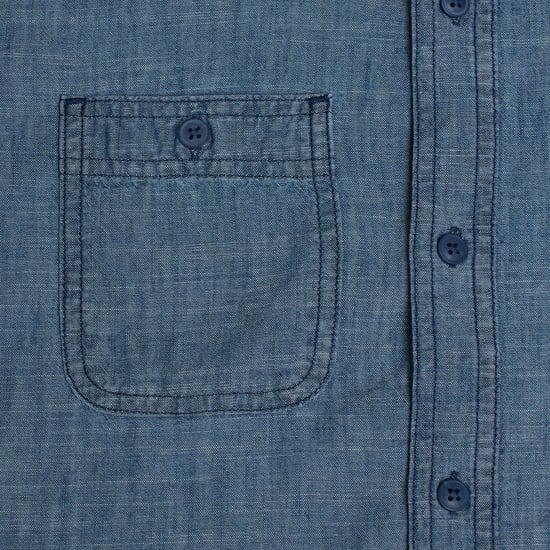 Camisa Denim Manga Corta 671081 para Niño - Image 2
