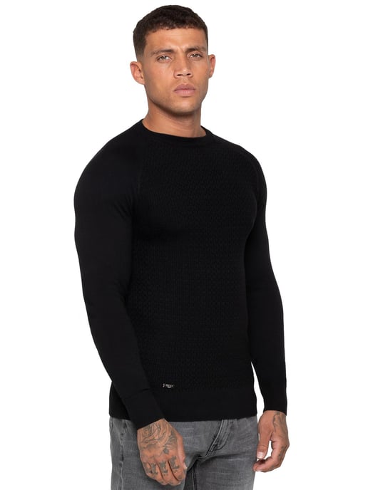 Enzo Milano | Jersey de punto con cuello redondo para hombre - Image 2