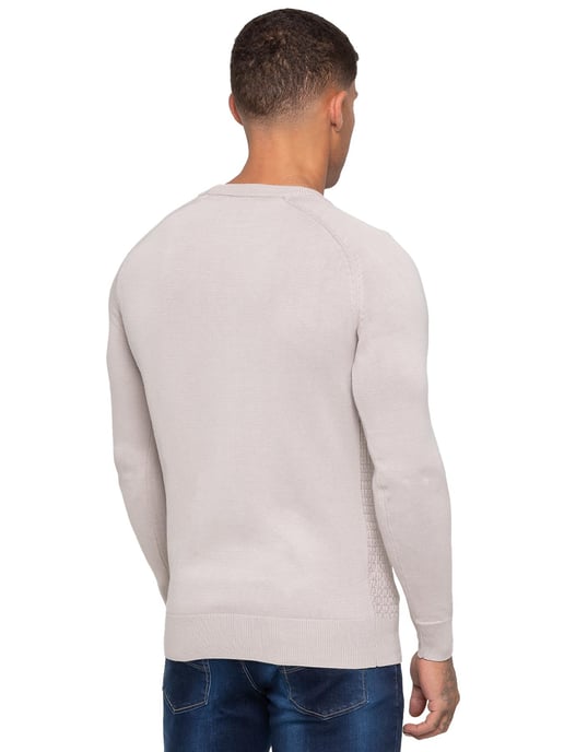 Enzo Milano | Jersey de punto con cuello redondo para hombre - Image 2