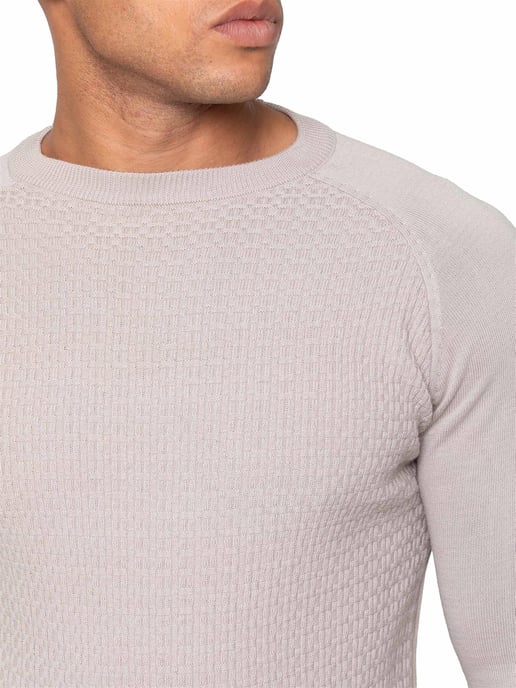 Enzo Milano | Jersey de punto con cuello redondo para hombre - Image 3