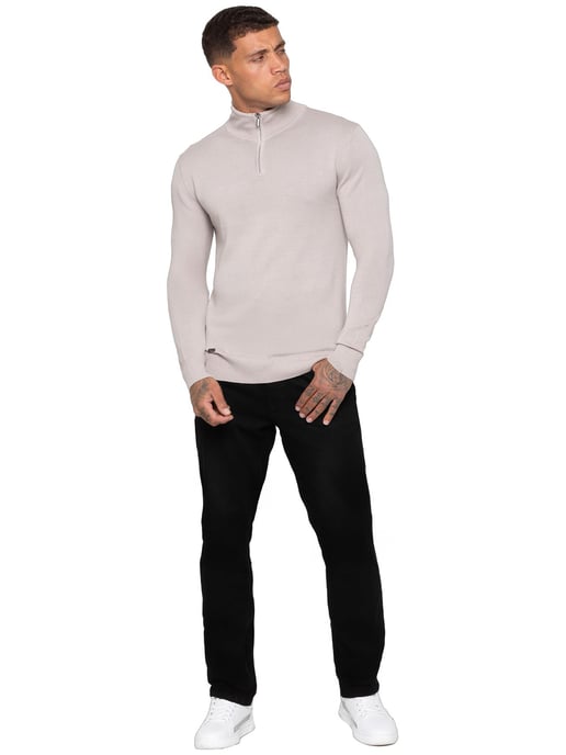 Enzo Milano | Jersey de punto con media cremallera para hombre - Image 5