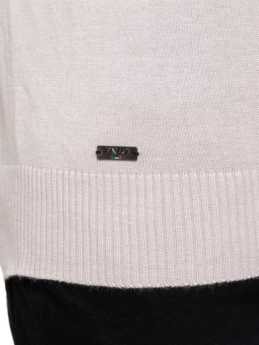 Enzo Milano | Jersey Polo con Cremallera a Mitad para Hombre - Image 3