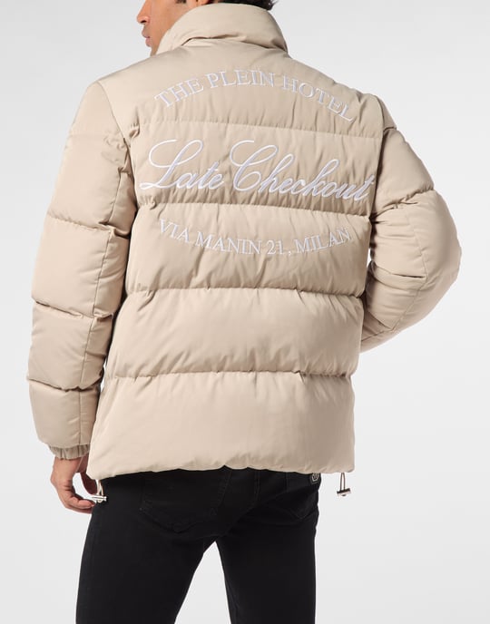 Nylon Puffer Jacket Late Checkout - Image 2