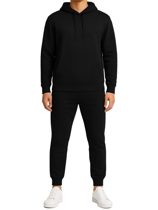 Kruze | Conjunto de Chándal de Poliéster con Capucha para Hombre - Image 1