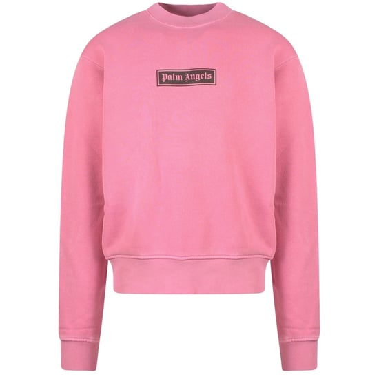 Sudadera Con Cuello Redondo Y Logo De Caja Gd De Palm Angels, Color Rosa - Image 1