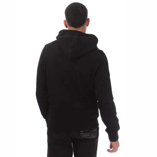 Sudadera negra con capucha y logotipo de Diesel Red 1978 - Image 2