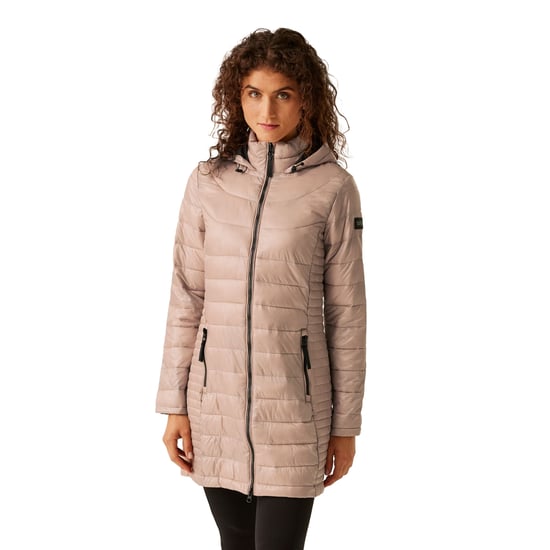 Regatta Womens/Ladies Andel IV Quilted Baffled Jacket (Warm Taupe) - Image 4