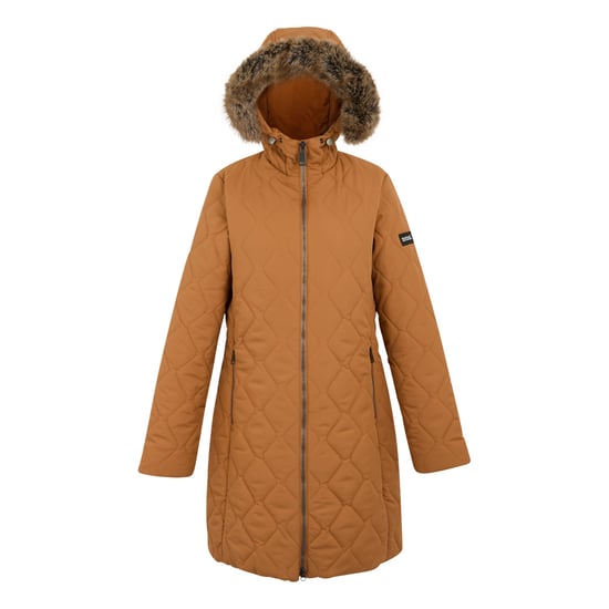 Regatta Womens/Ladies Fritha III Insulated Parka (Bran Brown) - Image 1