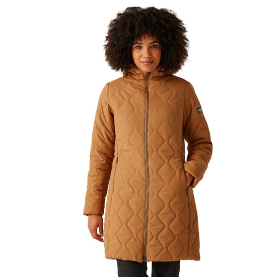 Regatta Womens/Ladies Fritha III Insulated Parka (Bran Brown) - Image 4