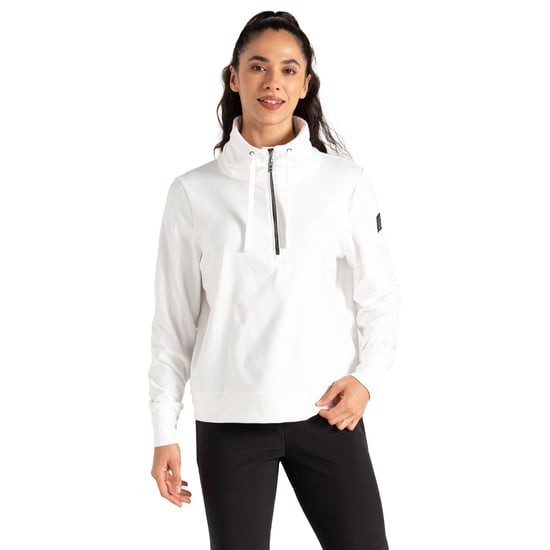 Dare 2B Womens/Ladies Glint Sweatshirt (Blanc De Blanc) - Image 5