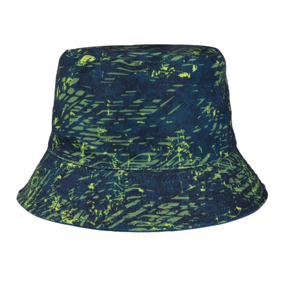 Regatta Childrens/Kids Scratch Reversible Bucket Hat (Piquant Green/Moroccan Blue) - Image 4