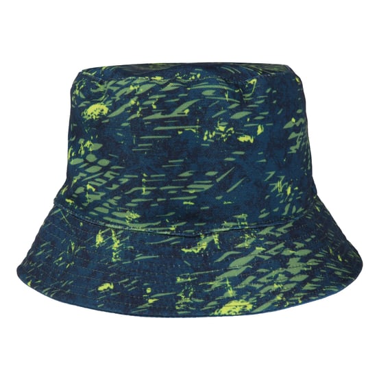 Regatta Childrens/Kids Scratch Reversible Bucket Hat (Piquant Green/Moroccan Blue) - Image 6