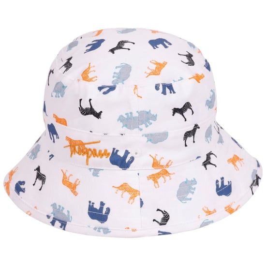 Trespass Childrens/Kids Zebdee Safari Animals Bucket Hat (White) - Image 2
