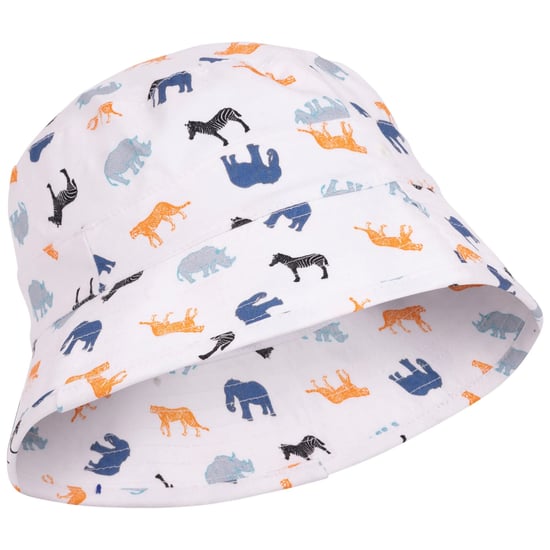 Trespass Childrens/Kids Zebdee Safari Animals Bucket Hat (White) - Image 3