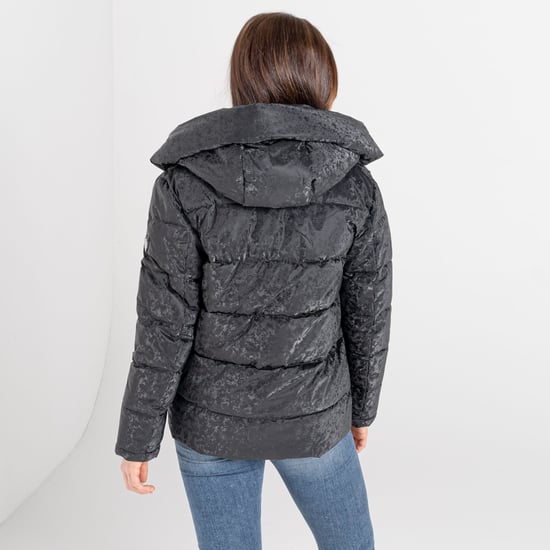 Dare 2B Womens/Ladies Influence Swarovski Padded Jacket (Black) - Image 2
