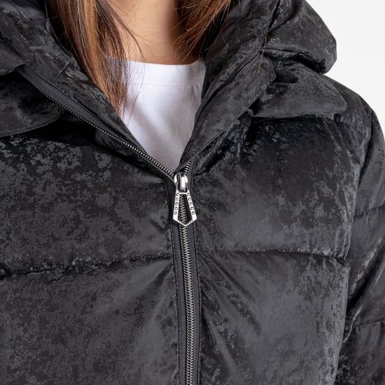 Dare 2B Womens/Ladies Influence Swarovski Padded Jacket (Black) - Image 4