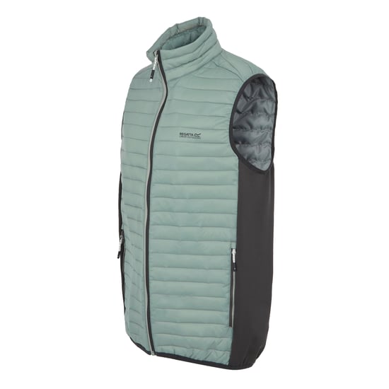 Regatta Mens Andreson Hybrid Padded Jacket (Glacier/Ash) - Image 3