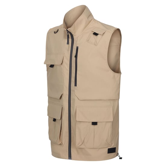 Regatta Mens Travel Light Packaway Gilet (Oat) - Image 3