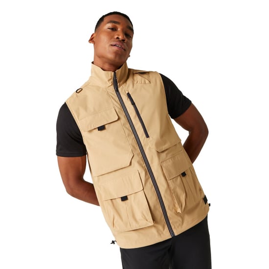 Regatta Mens Travel Light Packaway Gilet (Oat) - Image 5