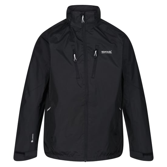 Regatta Mens Calderdale V Waterproof Jacket (Black) - Image 1