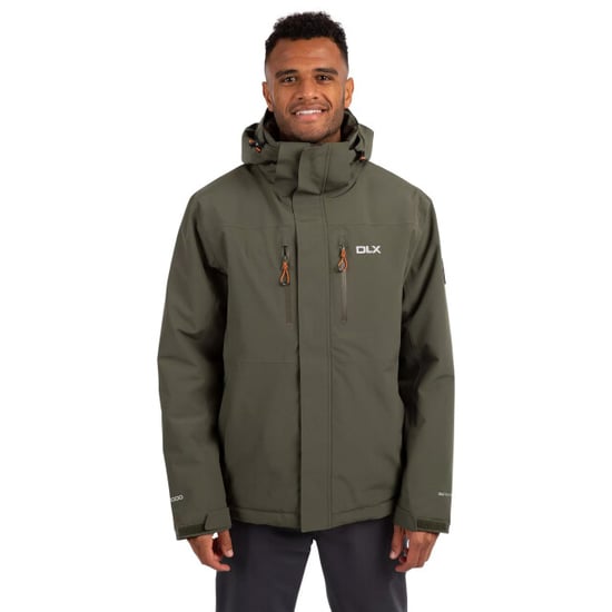 Trespass Mens Oswarm Waterproof Jacket (Ivy) - Image 3