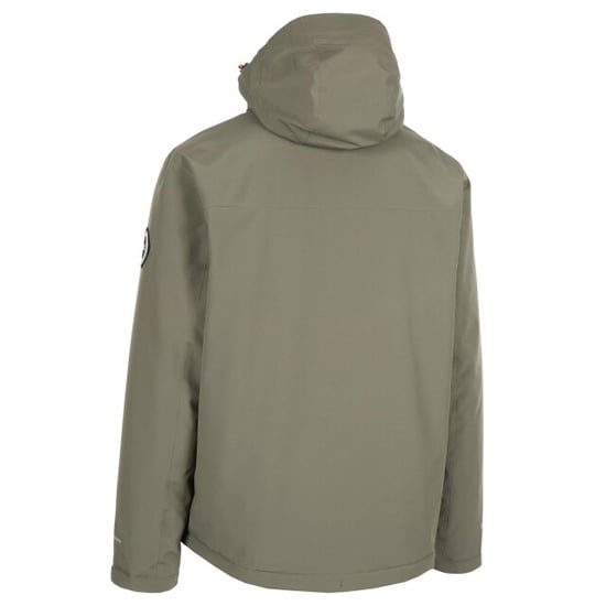 Trespass Mens Oswarm Waterproof Jacket (Ivy) - Image 4