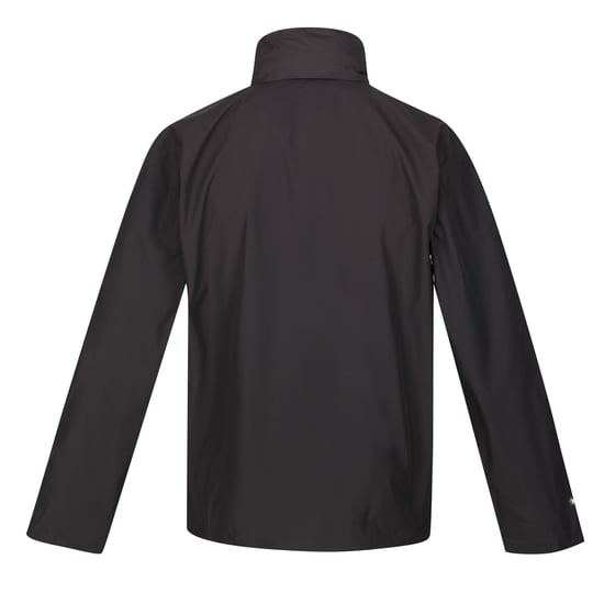 Regatta Great Outdoors Mens Outdoor Classic Matt Hooded Waterproof Jacket (Ash/Black) - Image 2