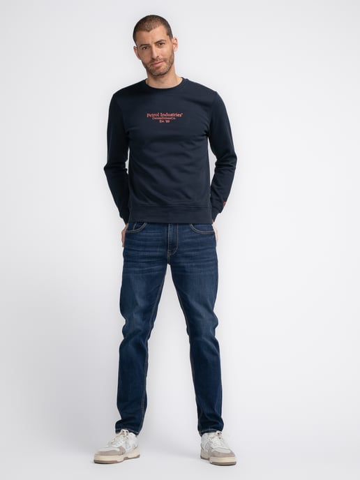 Petrol Industries - Russel regular tapered fit jeans Men - Dark stone - Image 5