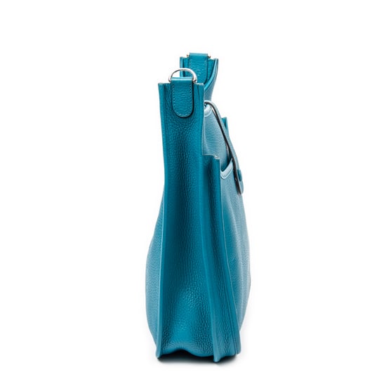Hermès Evelyne III PM en Zanzíbar azul Piel de becerro - Image 3
