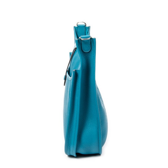 Hermès Evelyne III PM en Zanzíbar azul Piel de becerro - Image 4
