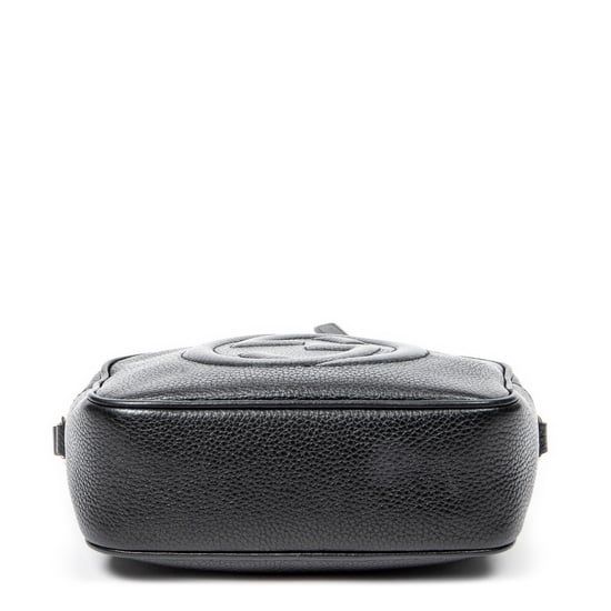 Gucci Soho Disco Crossbody en Negro Piel de becerro - Image 6