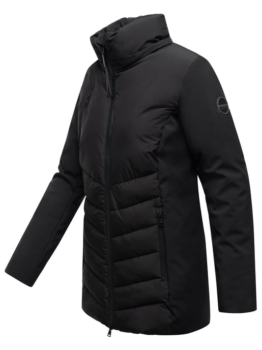 Chaqueta de invierno para mujer Marikoo Tivaa XVI con softshell y capucha desmontable - Image 3