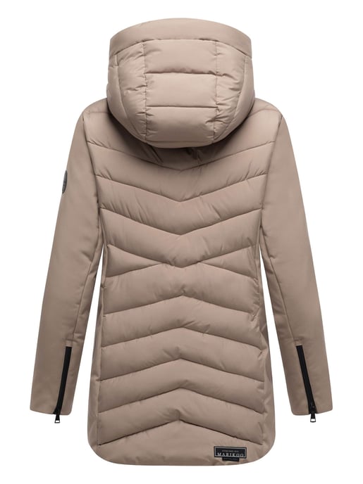 Chaqueta de invierno para mujer Marikoo Tivaa XVI con softshell y capucha desmontable - Image 4