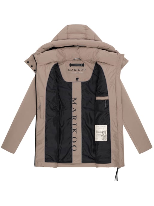 Chaqueta de invierno para mujer Marikoo Tivaa XVI con softshell y capucha desmontable - Image 5