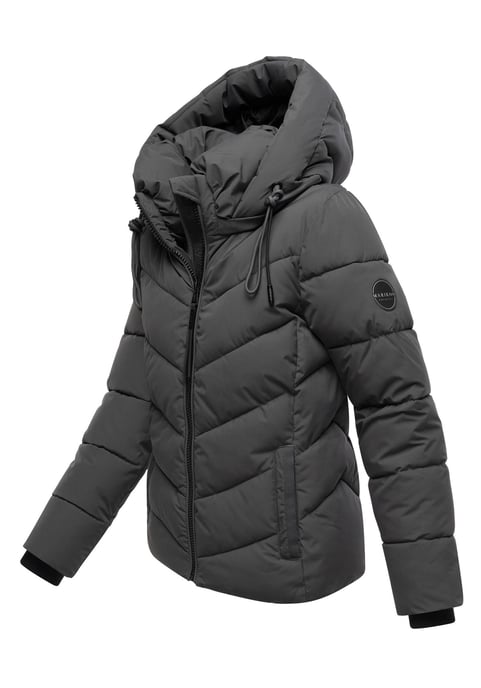 Chaqueta de invierno Marikoo Sahnemausii XVI para mujer con capucha desmontable - Image 3