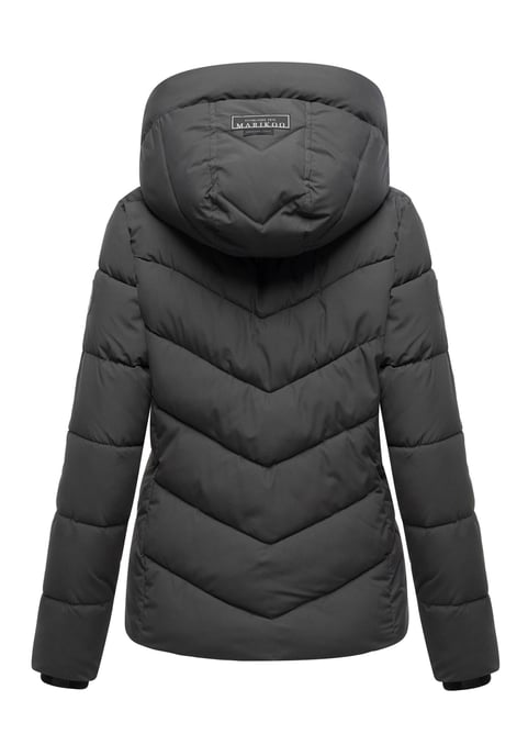 Chaqueta de invierno Marikoo Sahnemausii XVI para mujer con capucha desmontable - Image 4