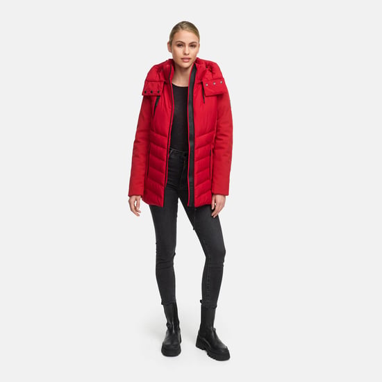 Chaqueta de invierno para mujer Marikoo Tivaa XVI con softshell y capucha desmontable - Image 6