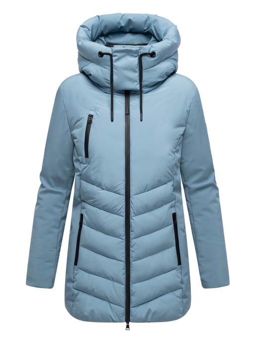 Chaqueta de invierno para mujer Marikoo Tivaa XVI con softshell y capucha desmontable - Image 2