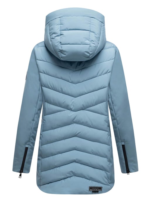 Chaqueta de invierno para mujer Marikoo Tivaa XVI con softshell y capucha desmontable - Image 4