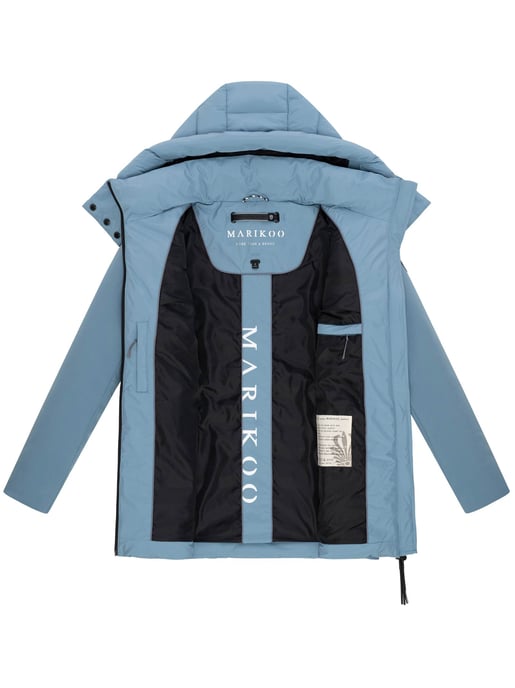 Chaqueta de invierno para mujer Marikoo Tivaa XVI con softshell y capucha desmontable - Image 5
