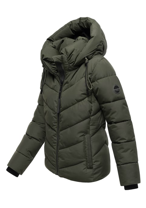 Chaqueta de invierno Marikoo Sahnemausii XVI para mujer con capucha desmontable - Image 3