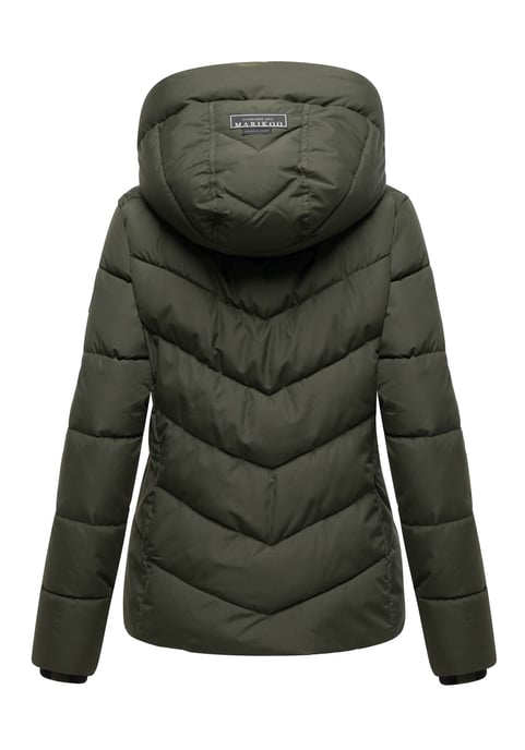 Chaqueta de invierno Marikoo Sahnemausii XVI para mujer con capucha desmontable - Image 4