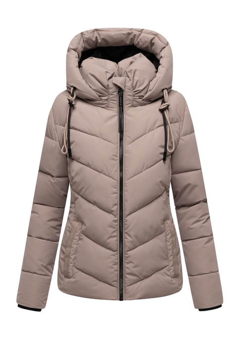 Chaqueta de invierno Marikoo Sahnemausii XVI para mujer con capucha desmontable - Image 2