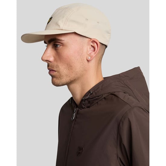 Chaqueta bomber con capucha tonal de águila Lyle And Scott para hombre en verde - Image 4