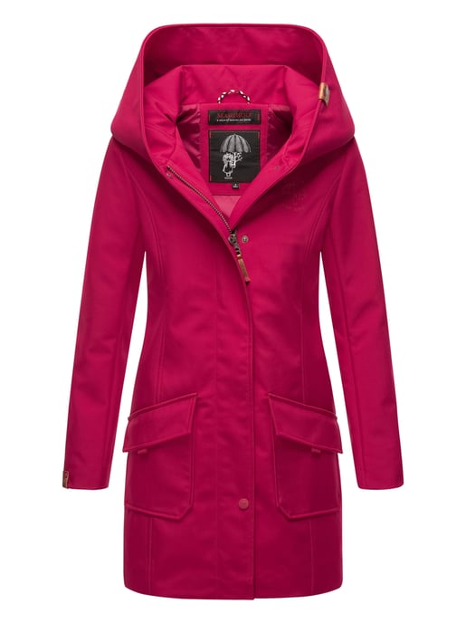 Marikoo chaqueta softshell mujer – Mayleen impermeable con capucha - Image 1