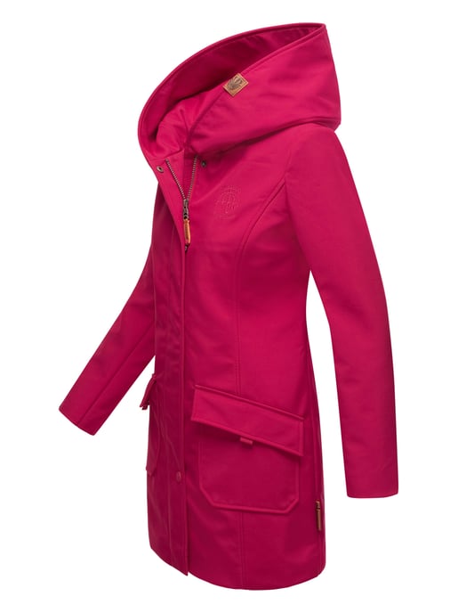 Marikoo chaqueta softshell mujer – Mayleen impermeable con capucha - Image 3
