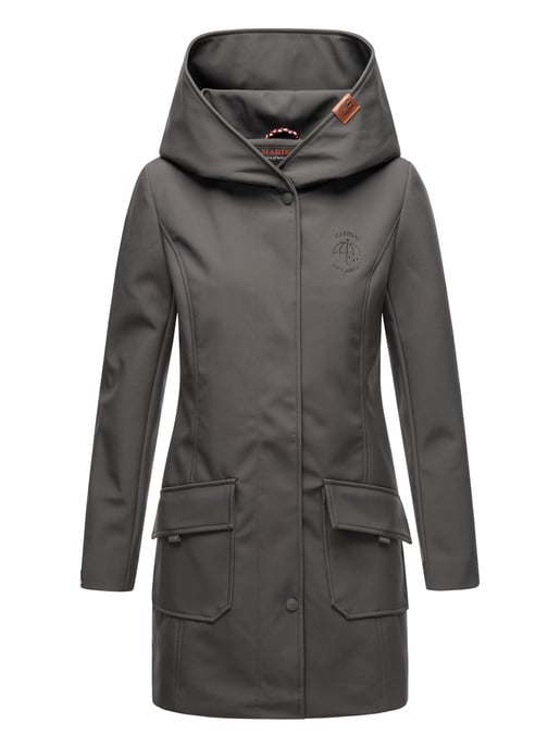 Marikoo chaqueta softshell mujer – Mayleen impermeable con capucha - Image 2